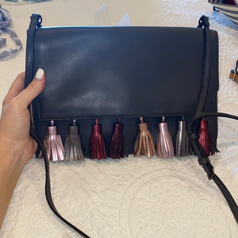 Rebecca Minkoff tassel crossbody bag